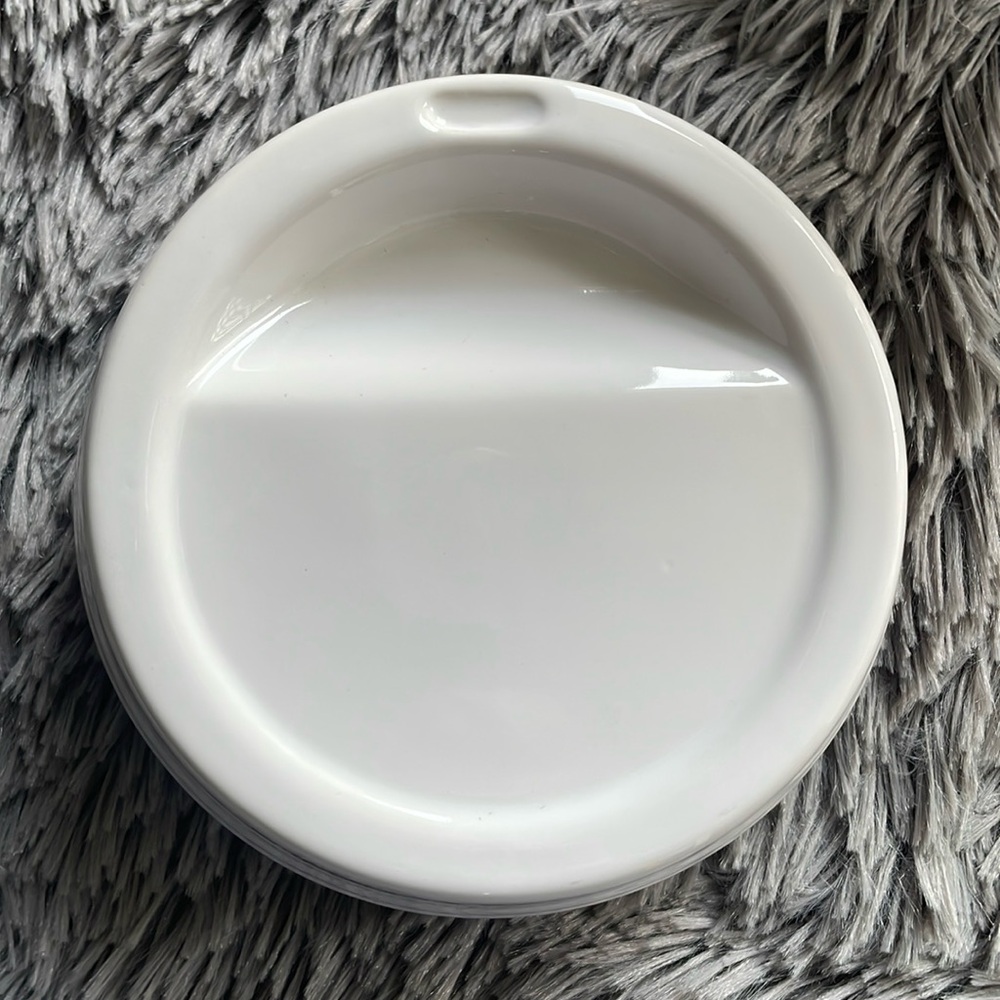 Vintage 2000 Starbucks White Ceramic Container - Picture 5 of 8